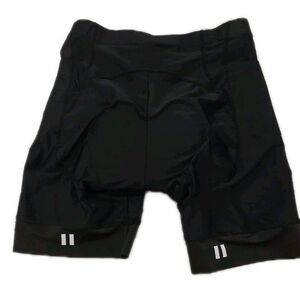 Soukesports Cycling Shorts Adult Large Black Polyester Spandex Blend Padded